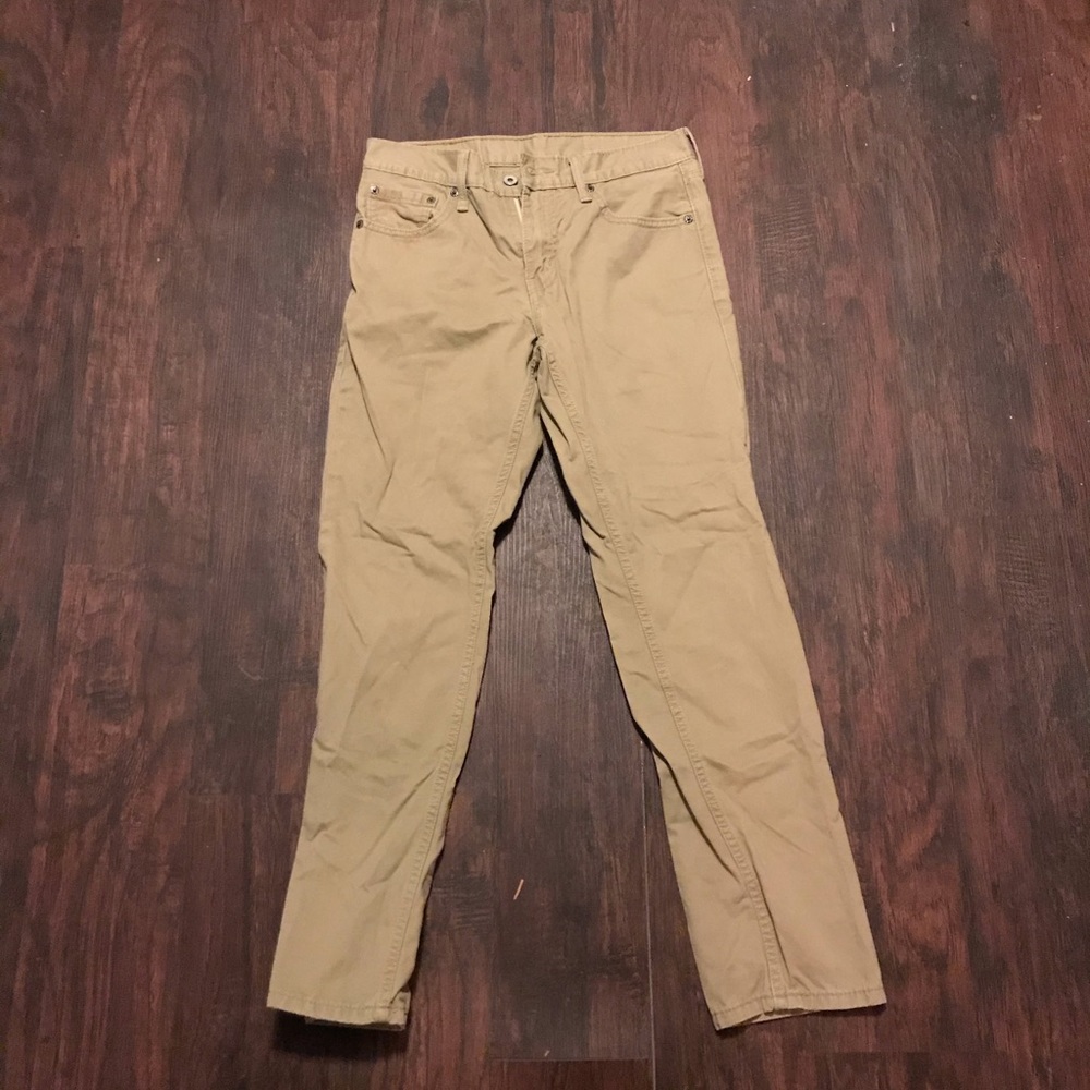 Tan Levi Jeans